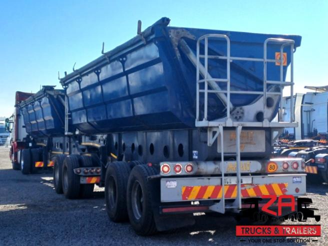 2021 AFRIT 40 CUBE SIDE TIPPER TRAILER [#53206]